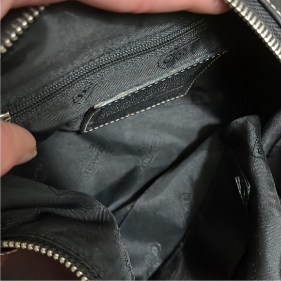 Coach Soho Black Leather Legacy Convertible Demi Hobo Shoulder Bag - Picture 7 of 9